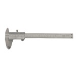 Vernier caliper with screw lock 0-150x0,05 mm and TIN coated beam